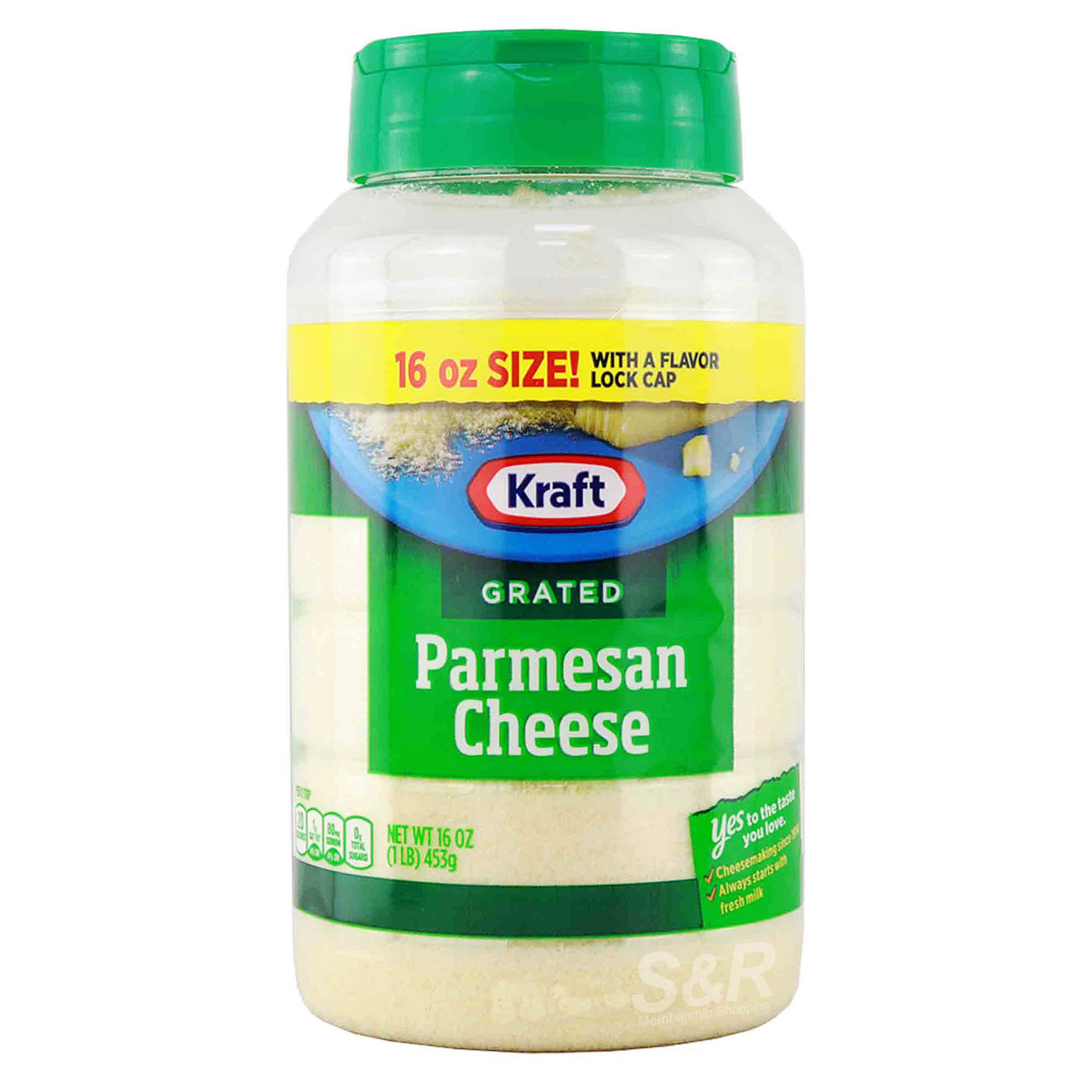 Kraft Grated Parmesan Cheese 453g